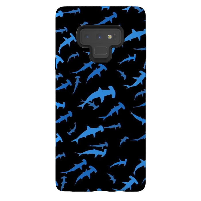 Galaxy Note 9 StrongFit hammerhead sharks by Alberto