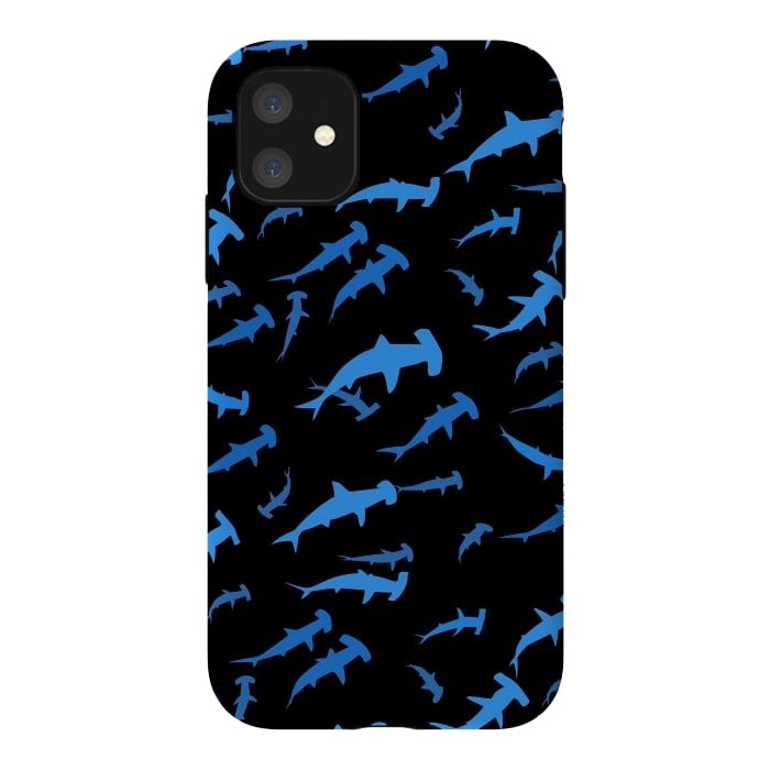 iPhone 11 StrongFit hammerhead sharks by Alberto