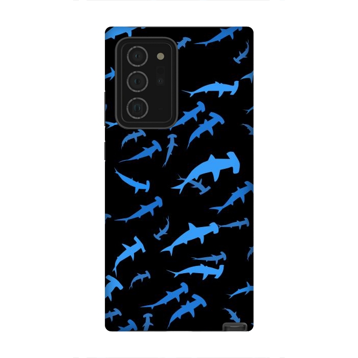 Galaxy Note 20 Ultra StrongFit hammerhead sharks by Alberto