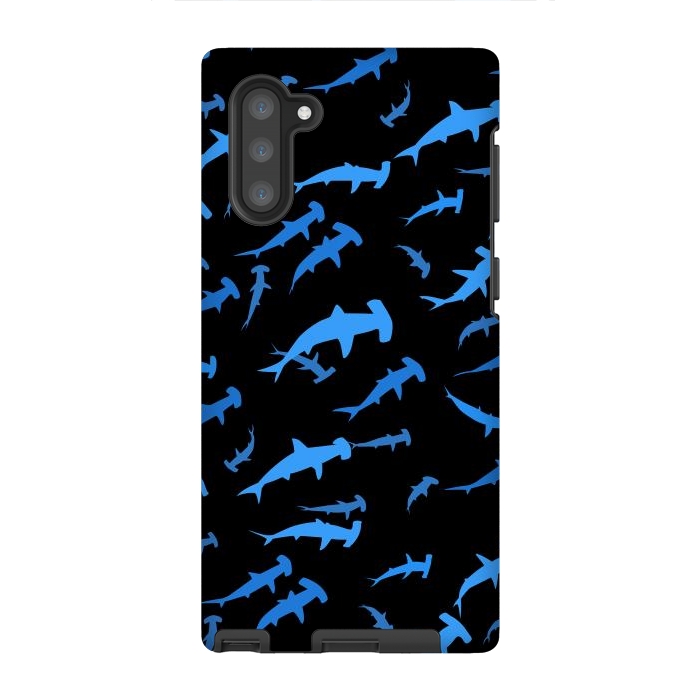 Galaxy Note 10 StrongFit hammerhead sharks by Alberto