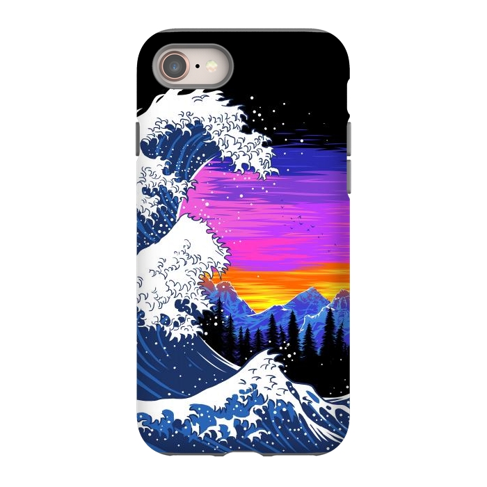 iPhone 8 StrongFit The wave at dawn by Alberto
