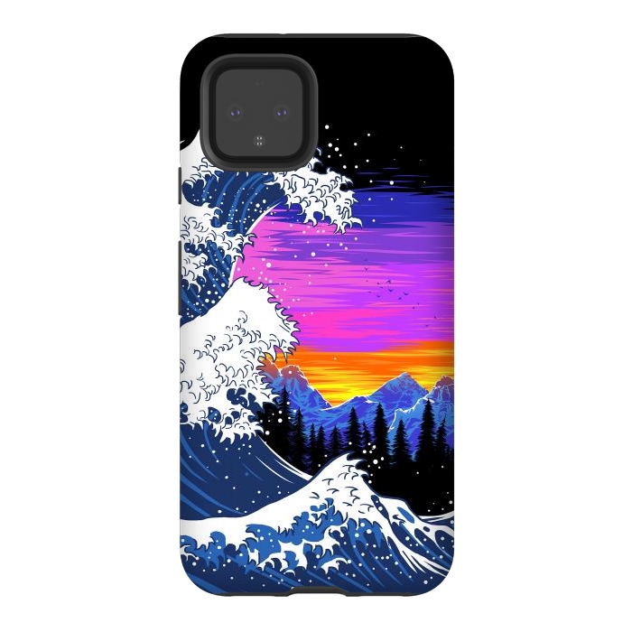Pixel 4 StrongFit The wave at dawn by Alberto