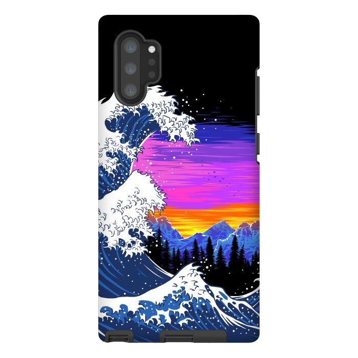 Galaxy Note 10 plus StrongFit The wave at dawn by Alberto