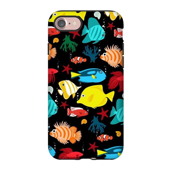 iPhone 7 StrongFit Tropical aquarium by Alberto