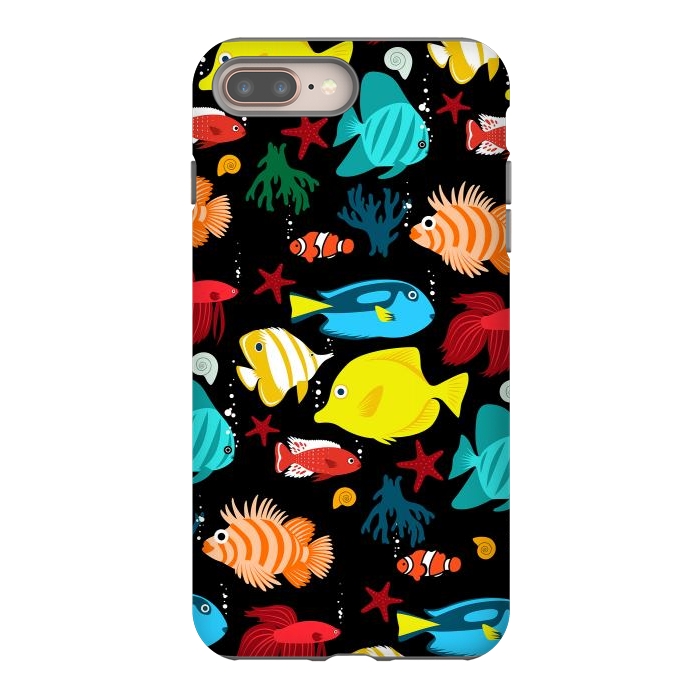 iPhone 7 plus StrongFit Tropical aquarium by Alberto