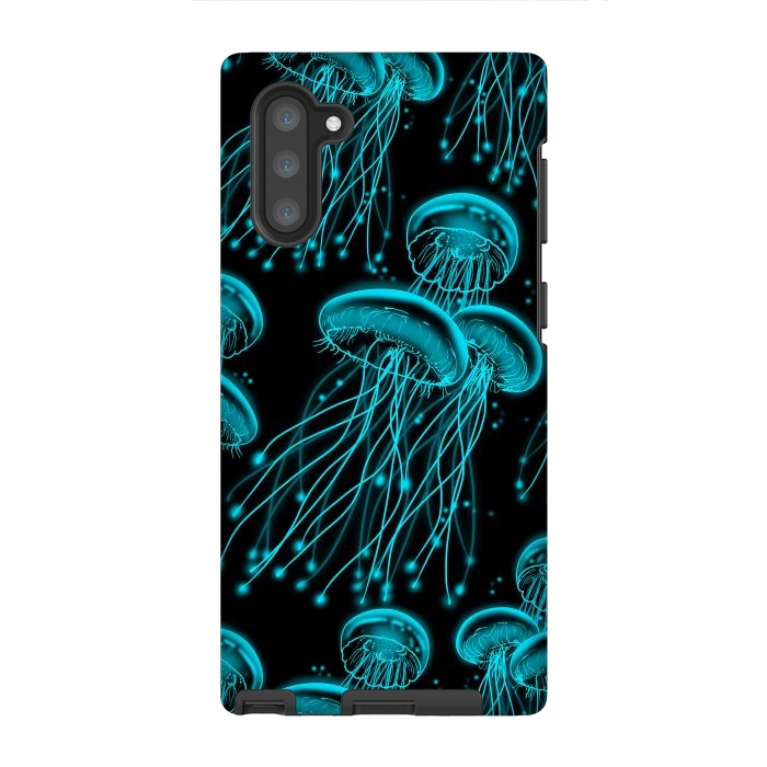 Galaxy Note 10 StrongFit Jelly Fish by Alberto