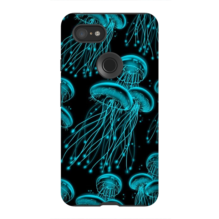 Pixel 3XL StrongFit Jelly Fish by Alberto