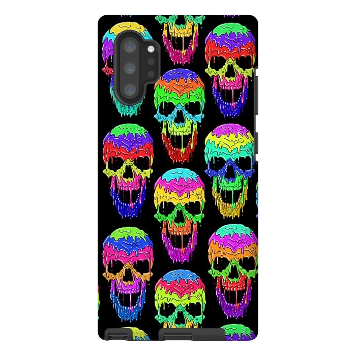 Galaxy Note 10 plus StrongFit Liquid skull by Alberto