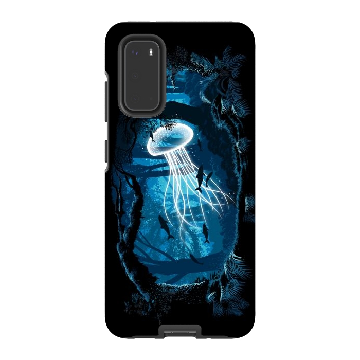 Galaxy S20 StrongFit Jelly Fish Forest by Alberto