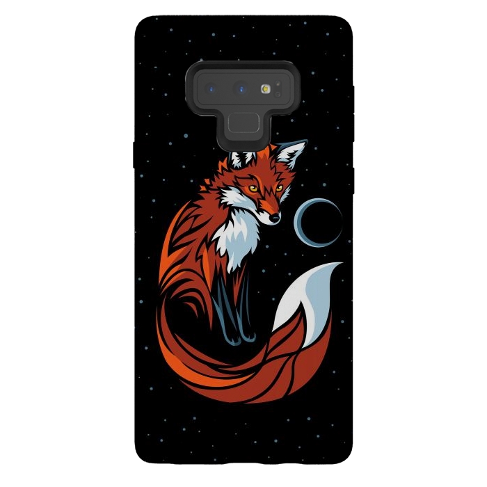 Galaxy Note 9 StrongFit Tribal Fox by Alberto