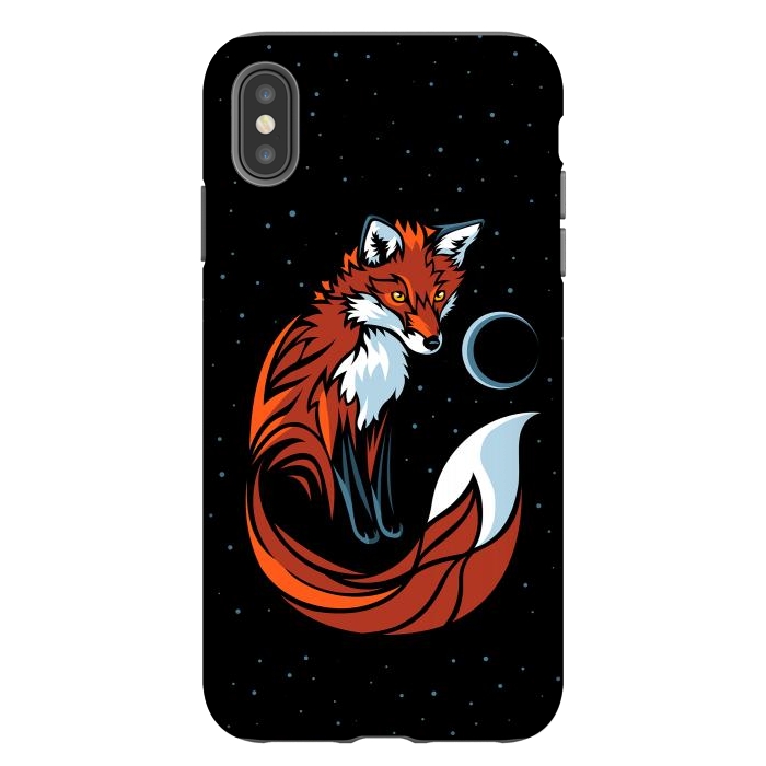 iPhone Xs Max StrongFit Tribal Fox by Alberto