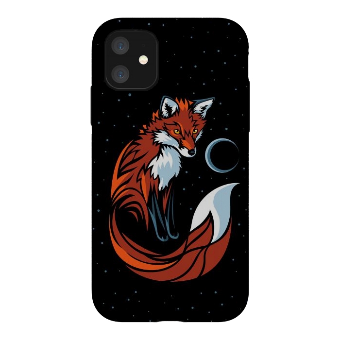 iPhone 11 StrongFit Tribal Fox by Alberto
