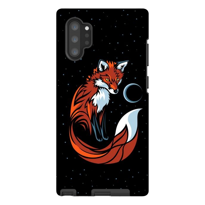 Galaxy Note 10 plus StrongFit Tribal Fox by Alberto