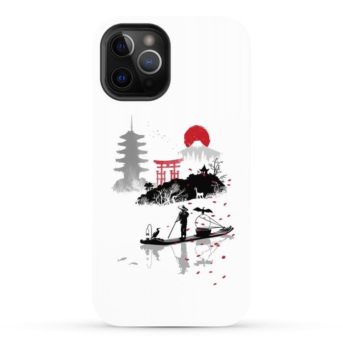 iPhone 12 Pro Max StrongFit Japanese fisherman by Alberto