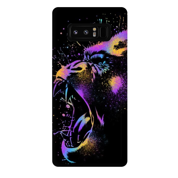 Galaxy Note 8 StrongFit Gorilla colorful by Alberto