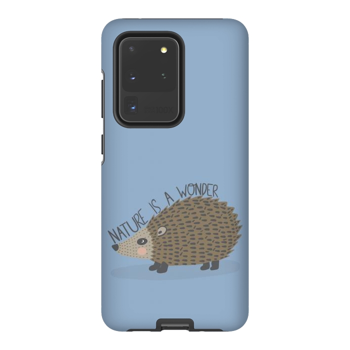 Galaxy S20 Ultra StrongFit Nature is a Wonder Hedgehog  by Edith May