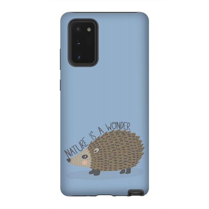 Galaxy Note 20 StrongFit Nature is a Wonder Hedgehog  by Edith May