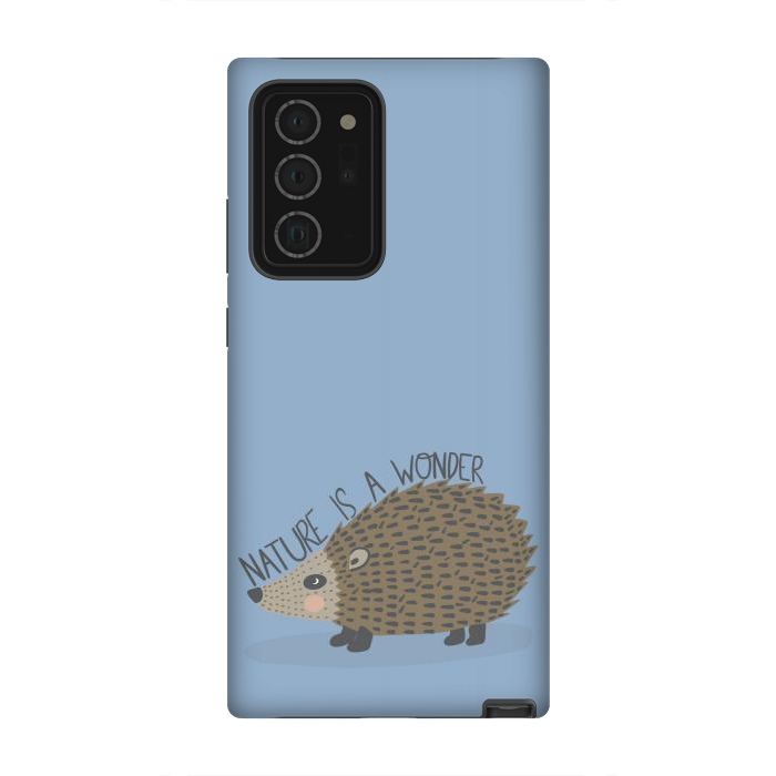 Galaxy Note 20 Ultra StrongFit Nature is a Wonder Hedgehog  by Edith May