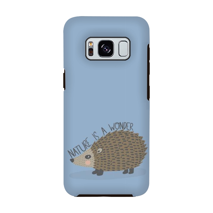 Galaxy S8 StrongFit Nature is a Wonder Hedgehog  by Edith May