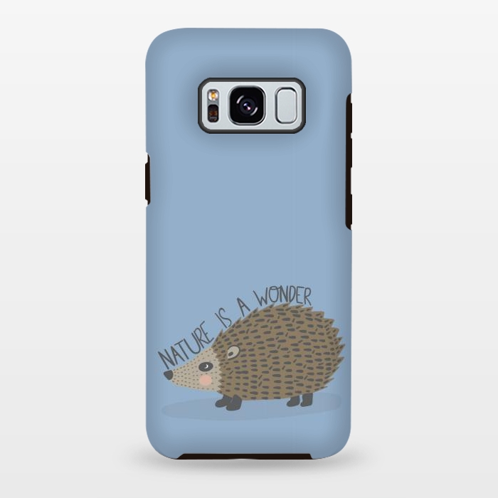 Galaxy S8 plus StrongFit Nature is a Wonder Hedgehog  by Edith May
