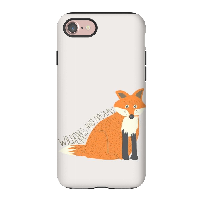 iPhone 7 StrongFit Wilderness and Dreams Fox by Edith May