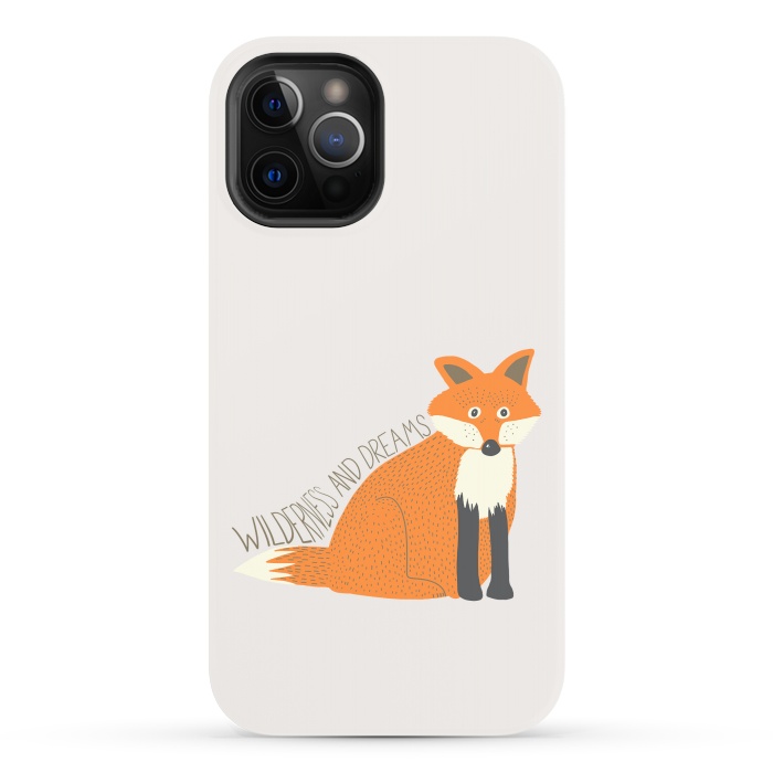 iPhone 12 Pro Max StrongFit Wilderness and Dreams Fox by Edith May