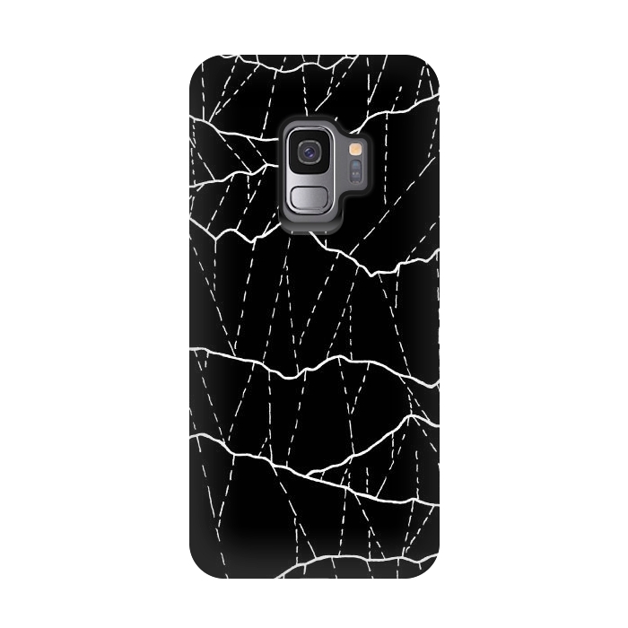 Galaxy S9 StrongFit The white lined mountains by Steve Wade (Swade)