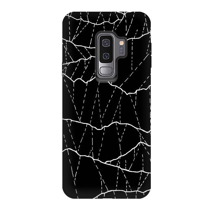 Galaxy S9 plus StrongFit The white lined mountains by Steve Wade (Swade)