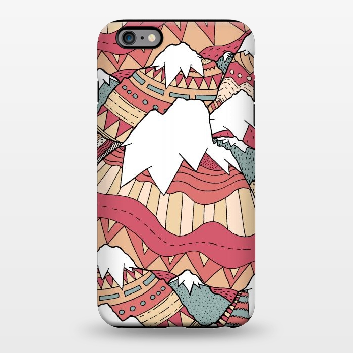 iPhone 6/6s plus StrongFit Winter Aztec mountains  by Steve Wade (Swade)