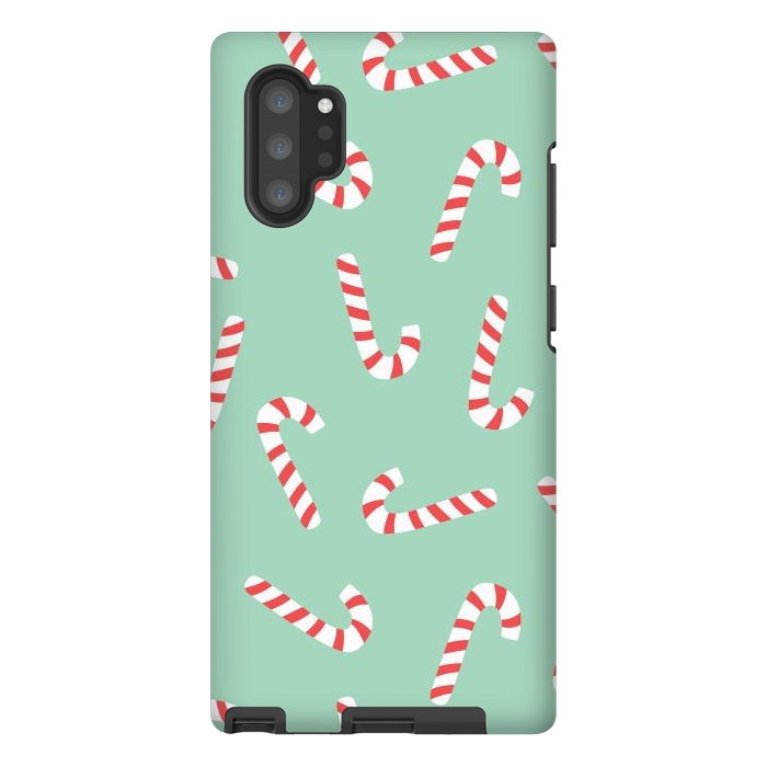 Galaxy Note 10 plus StrongFit Candy Cane 01 by Jelena Obradovic