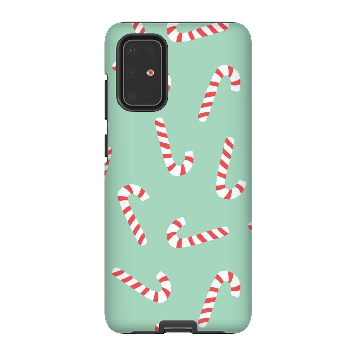 Galaxy S20 Plus StrongFit Candy Cane 01 by Jelena Obradovic