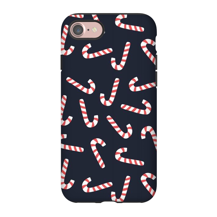 iPhone 7 StrongFit Candy Cane 02 by Jelena Obradovic
