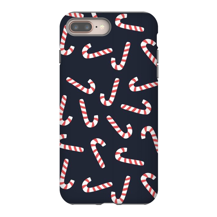 iPhone 7 plus StrongFit Candy Cane 02 by Jelena Obradovic