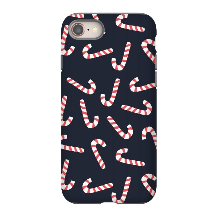 iPhone 8 StrongFit Candy Cane 02 by Jelena Obradovic