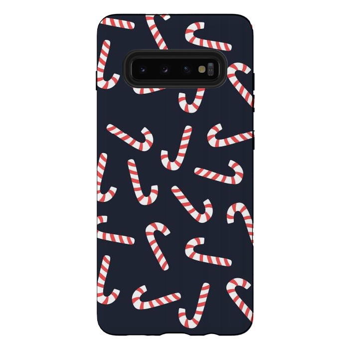Galaxy S10 plus StrongFit Candy Cane 02 by Jelena Obradovic