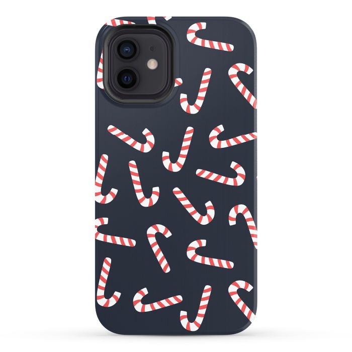 iPhone 12 StrongFit Candy Cane 02 by Jelena Obradovic