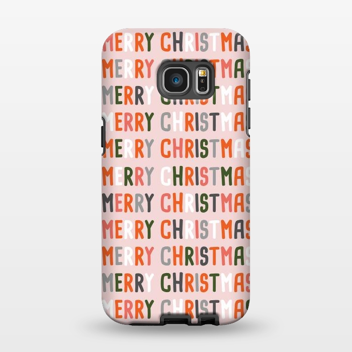 Galaxy S7 EDGE StrongFit Merry Christmas 01 by Jelena Obradovic