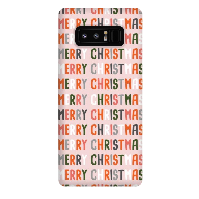 Galaxy Note 8 StrongFit Merry Christmas 01 by Jelena Obradovic