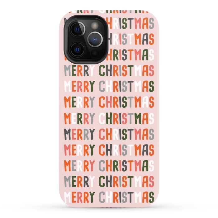 iPhone 12 Pro Max StrongFit Merry Christmas 01 by Jelena Obradovic