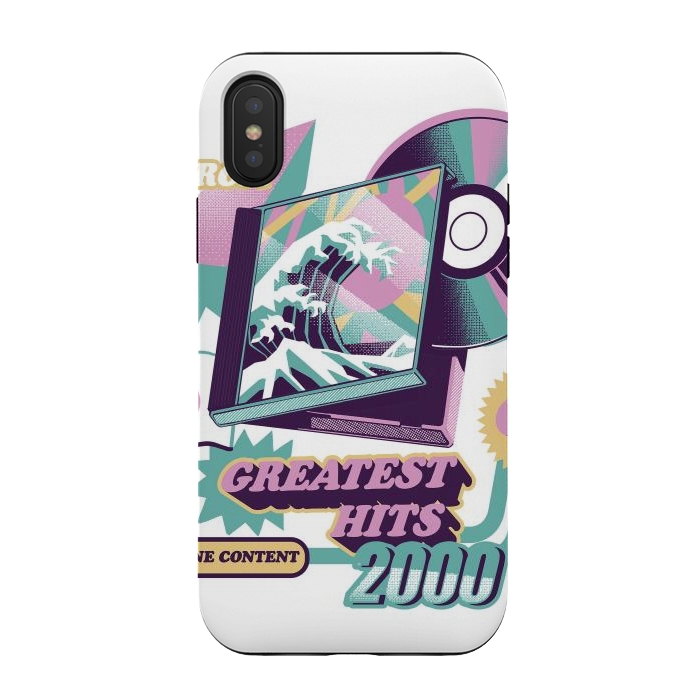 iPhone Xs / X StrongFit Japanese Greatest Hits by Ilustrata