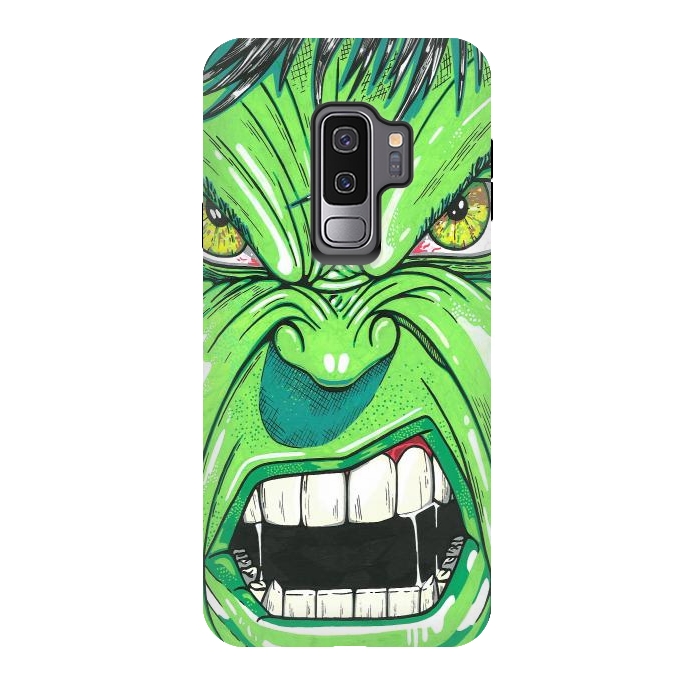 Galaxy S9 plus StrongFit hulk by Varo Lojo