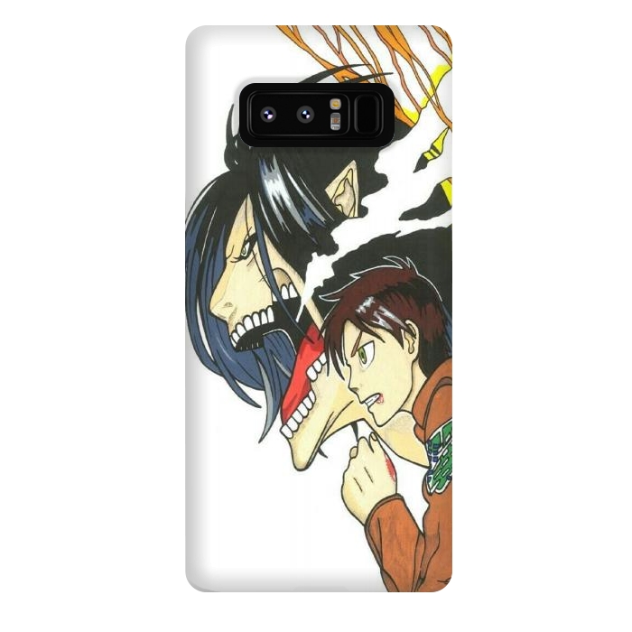 Galaxy Note 8 StrongFit Eren Jeager by Varo Lojo