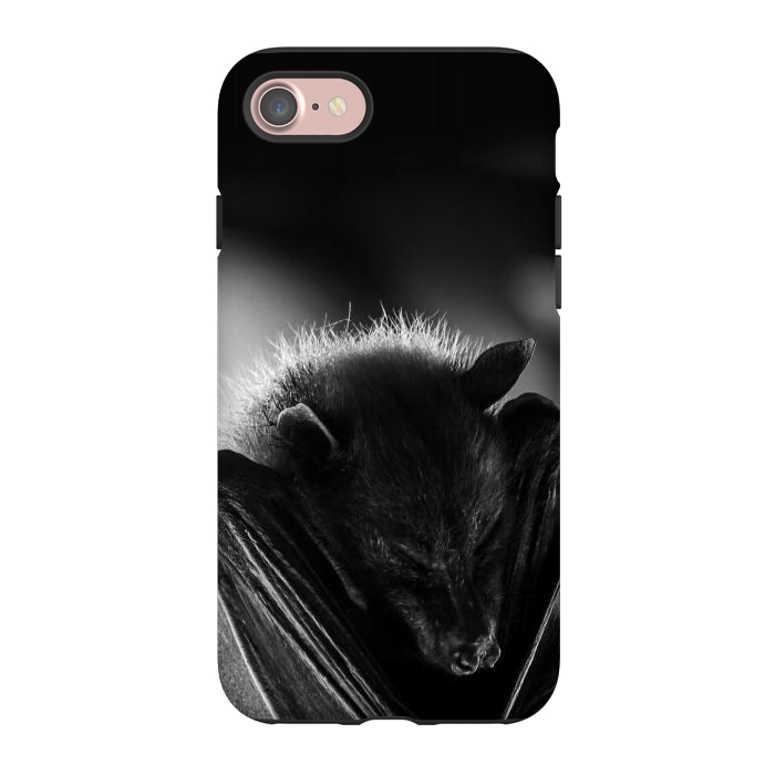 iPhone 7 StrongFit Fox bat by Laura Nagel
