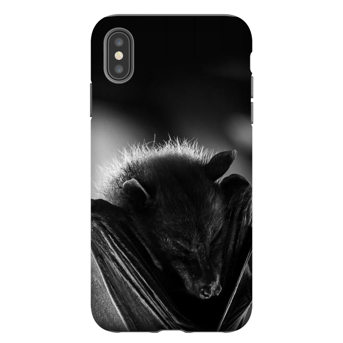 iPhone Xs Max StrongFit Fox bat by Laura Nagel