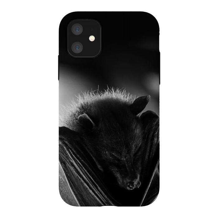 iPhone 11 StrongFit Fox bat by Laura Nagel