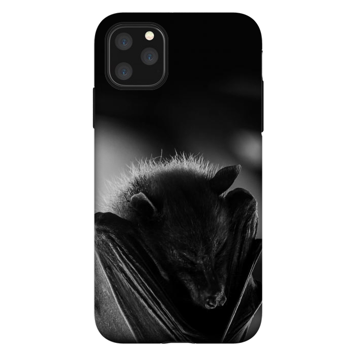 iPhone 11 Pro Max StrongFit Fox bat by Laura Nagel