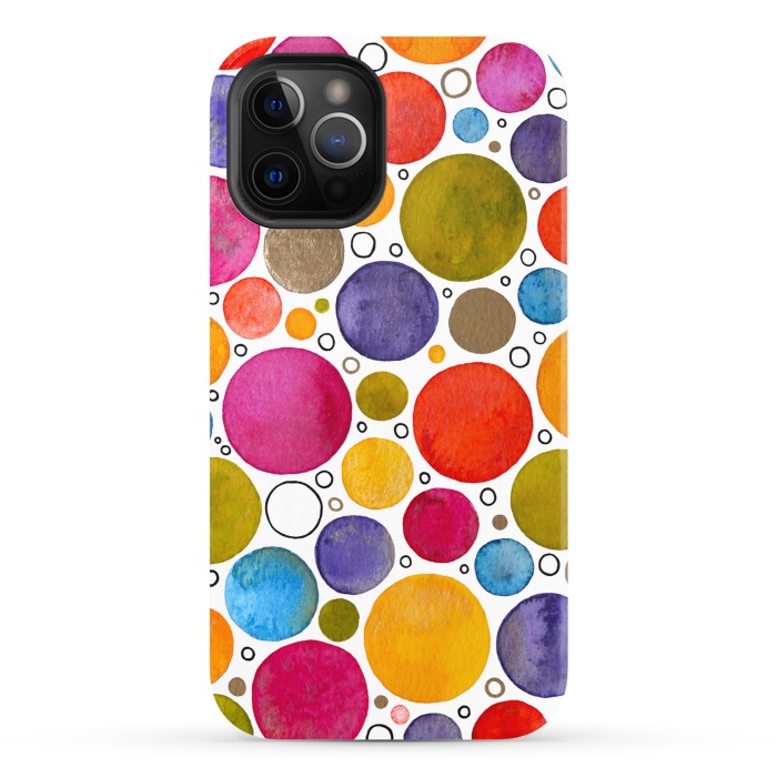 iPhone 12 Pro StrongFit That's It, I'm Going Dotty by Paula Ohreen