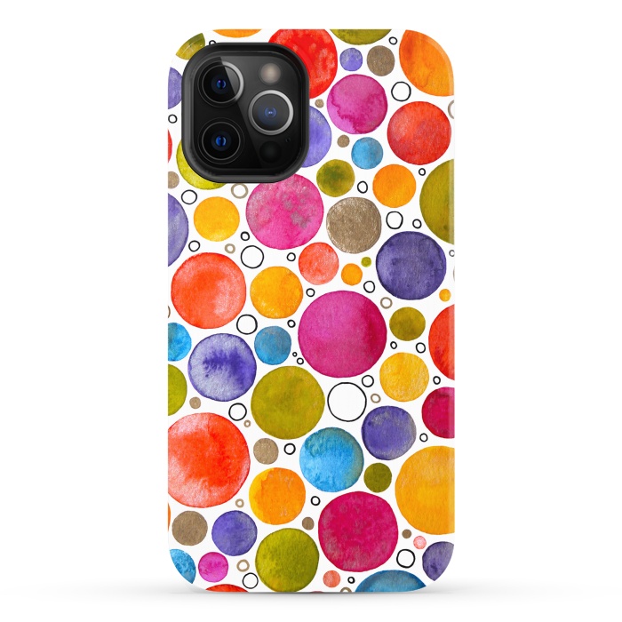 iPhone 12 Pro Max StrongFit That's It, I'm Going Dotty by Paula Ohreen