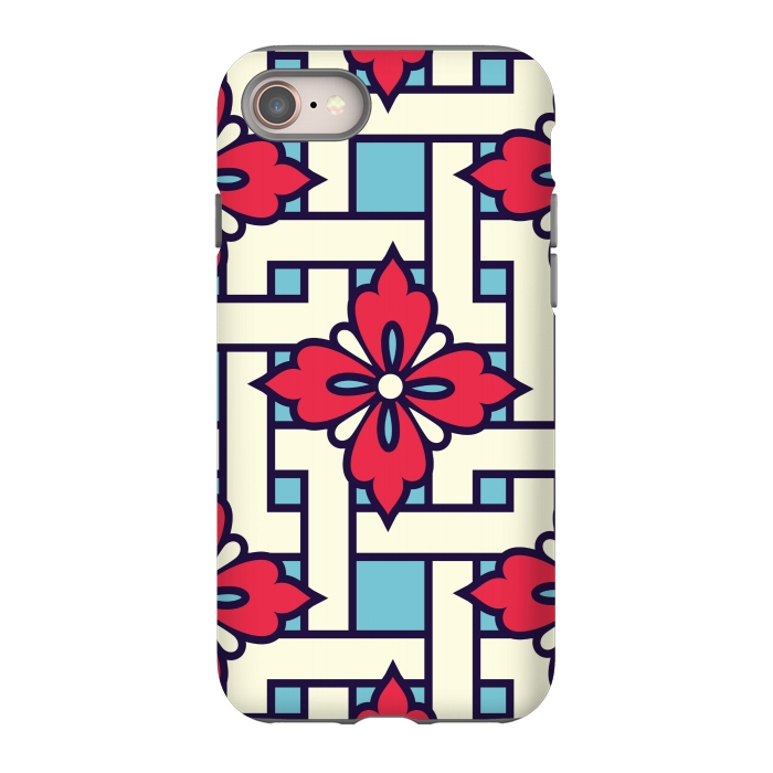 iPhone SE StrongFit RED MAZE LOVE by MALLIKA