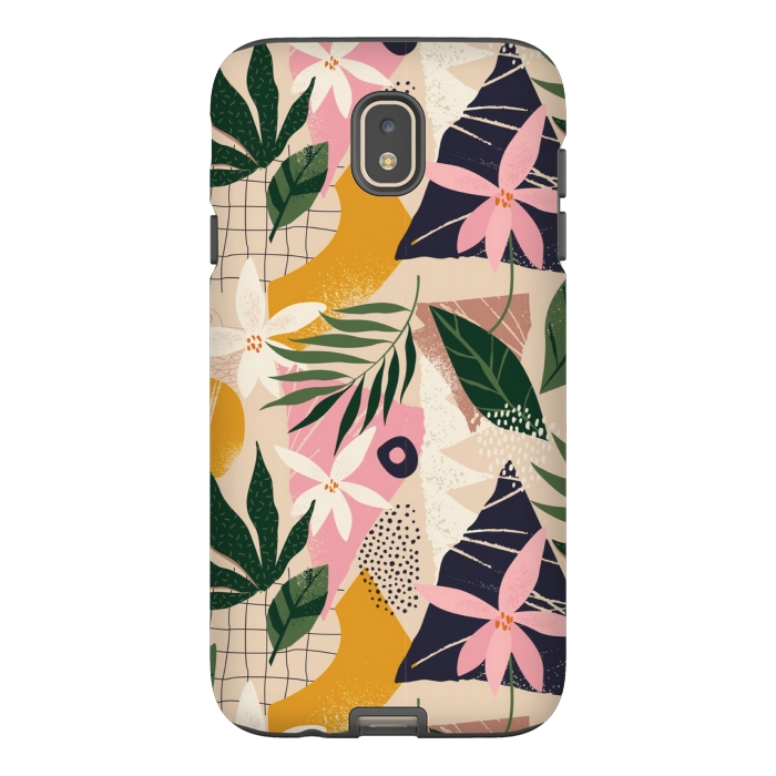 Galaxy J7 StrongFit tropical love leaves 2 by MALLIKA